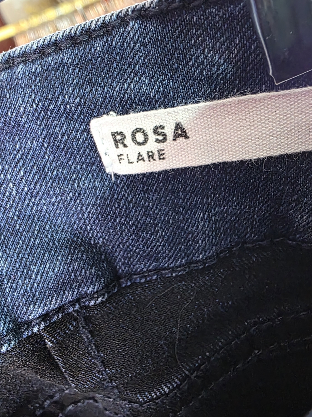 Dear John Retro Flare Jeans Medium Wash Stretch Denim Pants 29 - Picture 6 of 9